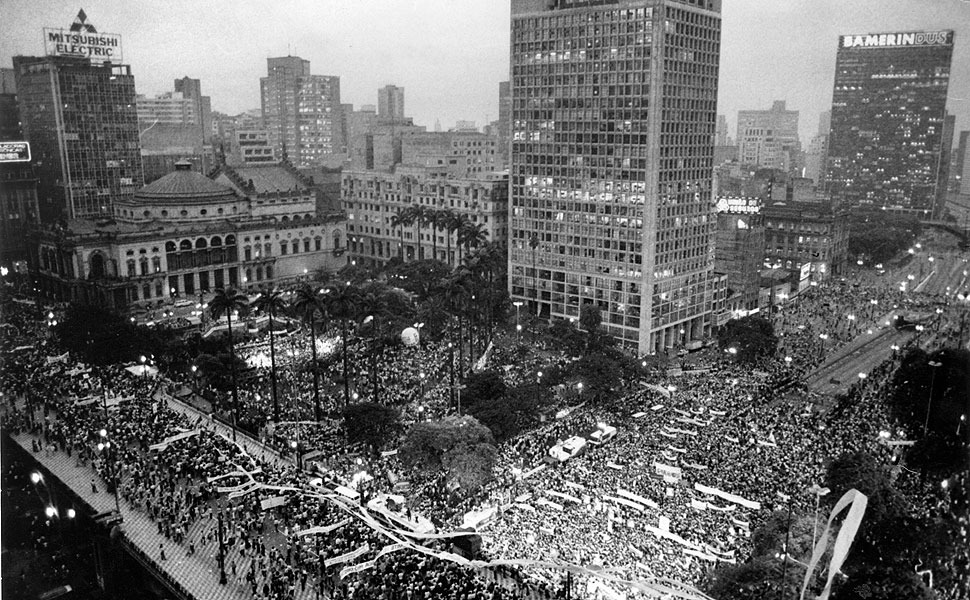 37 anos das Diretas Já: movimento de massas contra a Ditadura
