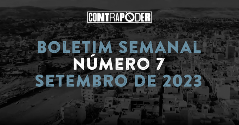 7º Boletim Semanal do Contrapoder