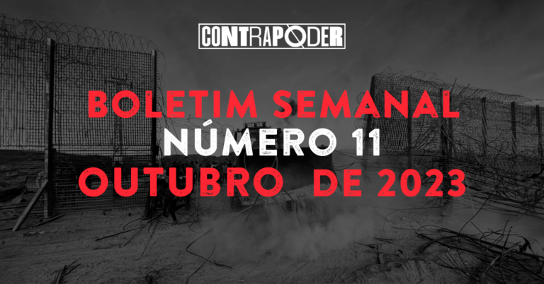 11º Boletim Semanal do Contrapoder