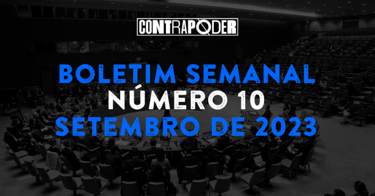 10º Boletim Semanal do Contrapoder