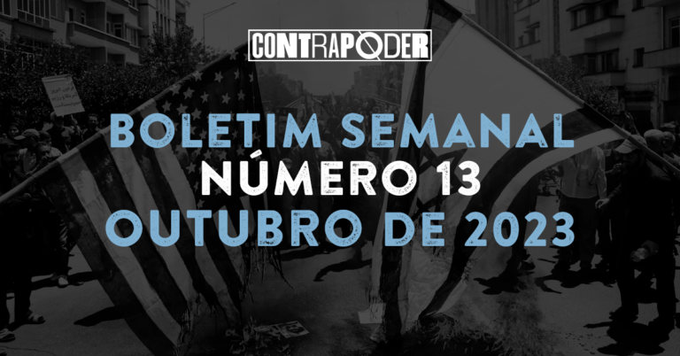 13º Boletim Semanal do Contrapoder